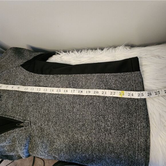 Spyder part zip pullover jacket size small heathered black men's - Picture 7 of 8